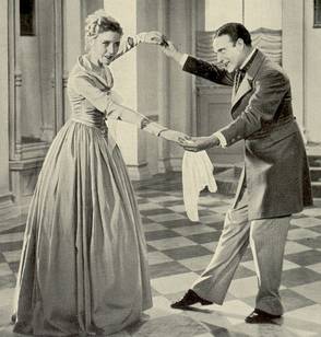 Hanna Waag als Königin Viktoria und Willy Fritsch als Gustl.